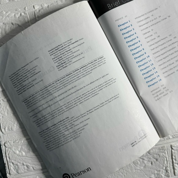 Principles of Criminal Law, 7th edition
Published by Pearson, Roberson O'Reilley - Picture 3 of 8